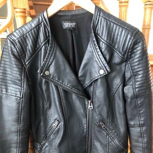 Topshop leather jacket!